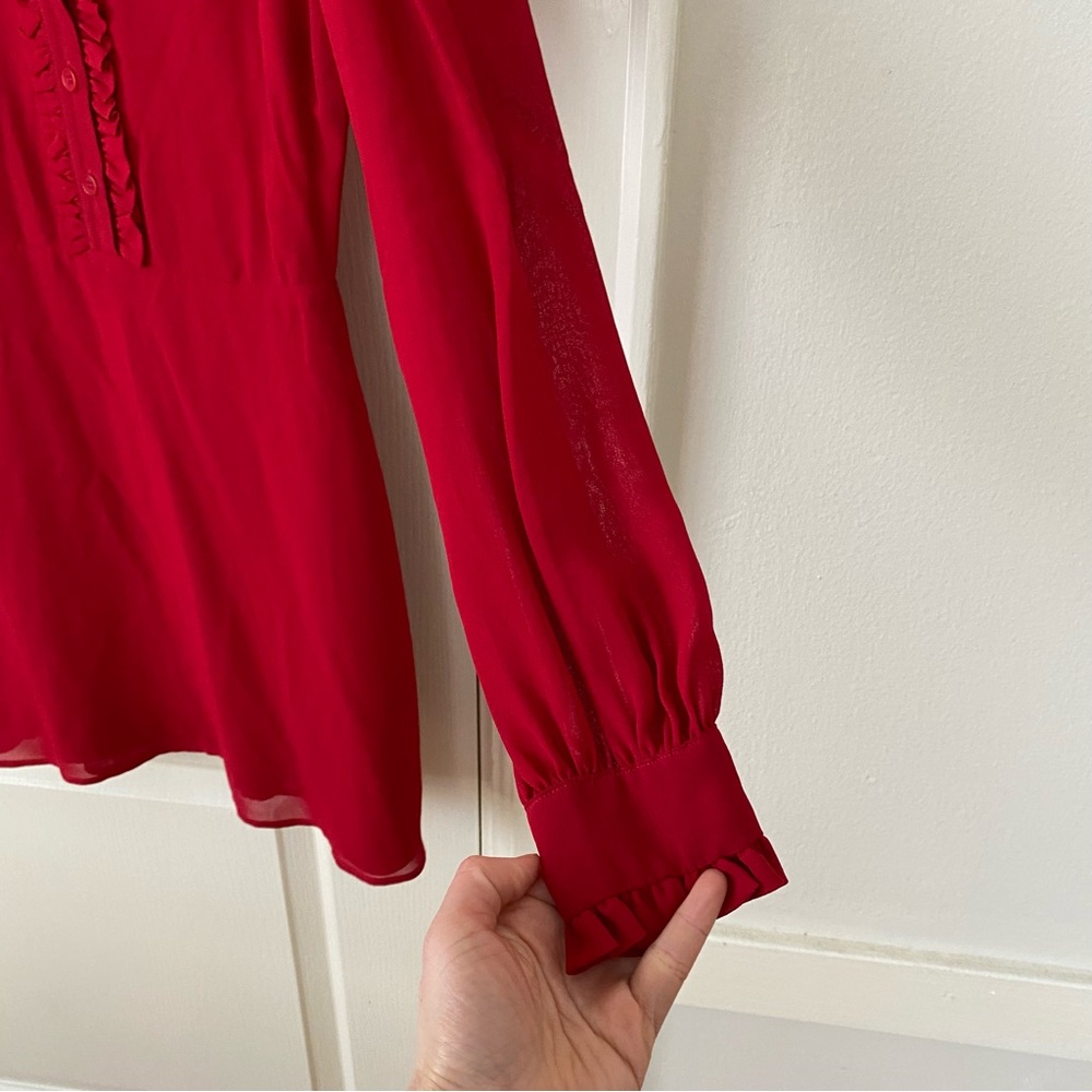 Reformation Red Mini Dress - Picture 8 of 15